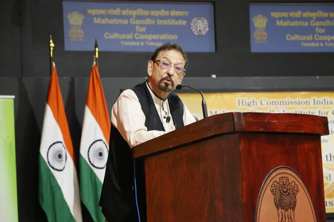 In celebration of Bharat week,  HCI and MGICC in collaboration with Gandhi Seva Sangh of T&T Inc hosted a lecture on “The Multifaceted Gandhi Who Gave The World A Lasting Moral Vision,” by Mr. Mohammed Kashavjee on 10 August, 2024 at MGICC.
